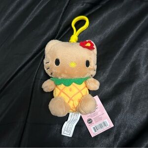 LIMITED EDITION Hawaii Pineapple Hello Kitty Plush w/ strap
